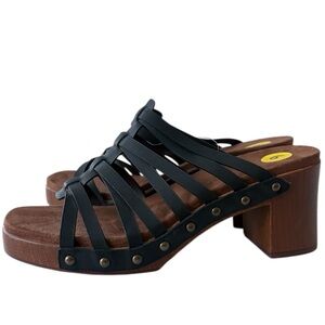 White Mountain Women's Jackpot Heel Sandals Size 9 NWOT